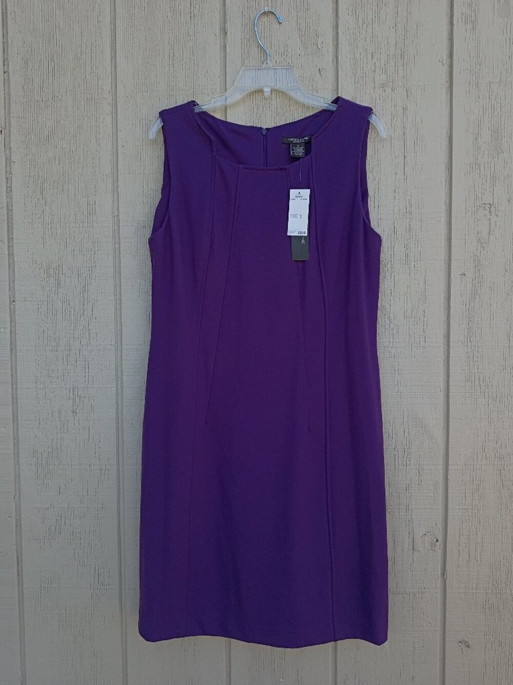 Andrea Jovine purple dress, size 12